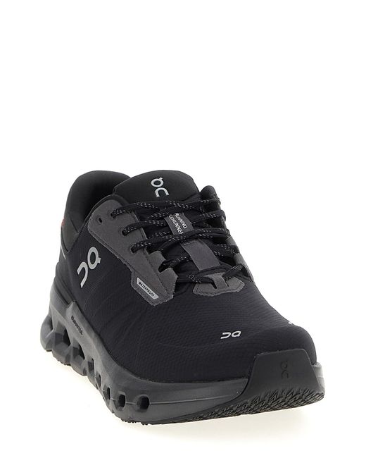 On Shoes Black Cloudrunner 2 Waterproof Sneakers for men