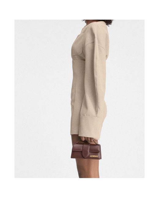 Jacquemus Brown Le Bambino Mini Tote Bag