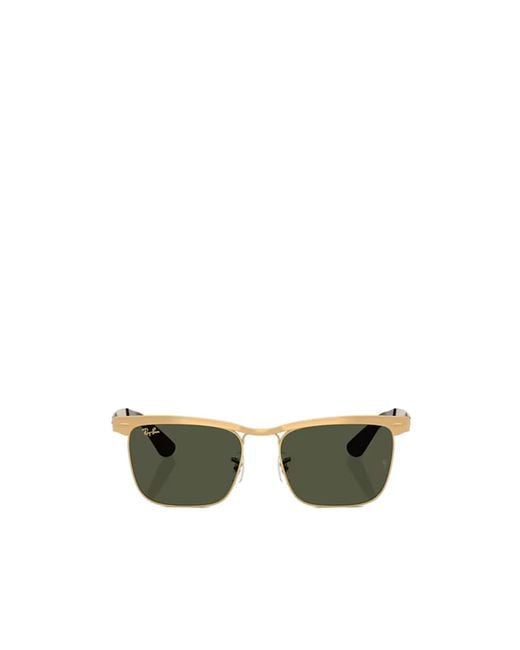 Ray-Ban Green Geometric Sunglasses for men