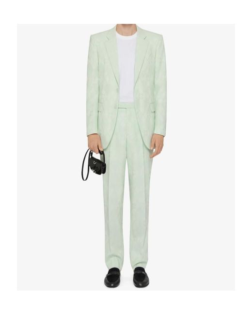 Givenchy Green Straight-Leg Trousers for men