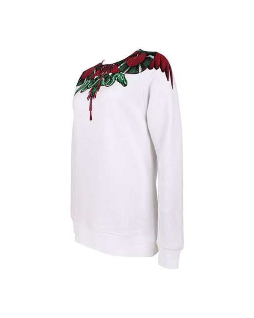 Marcelo Burlon White Logo Sweater