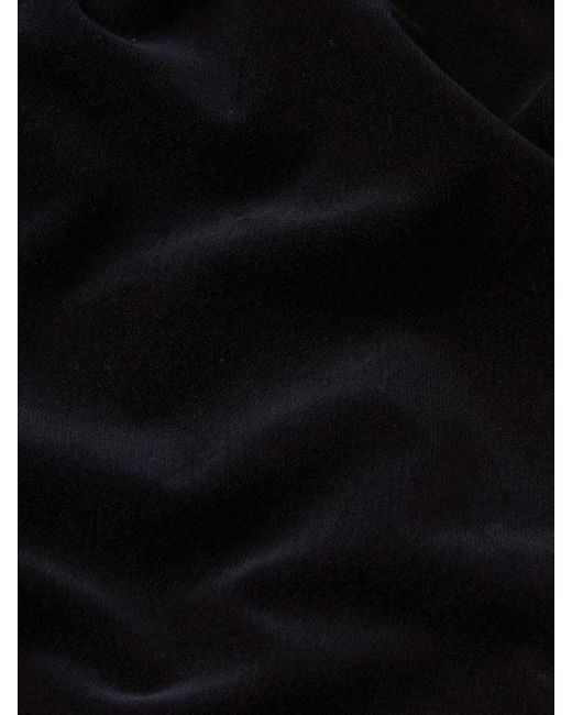 FRAME Black High-Waist Flared Pants