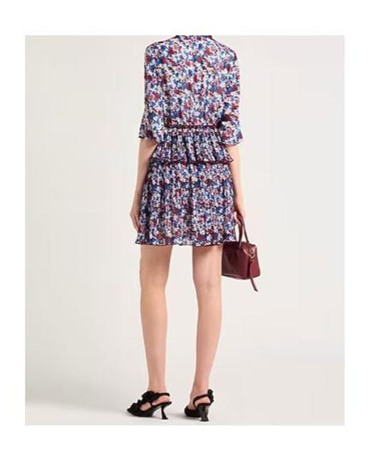 Ganni Blue Short Dresses