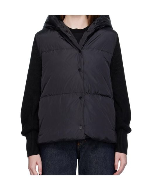 Canada Goose Blue Hooded Down Jacket