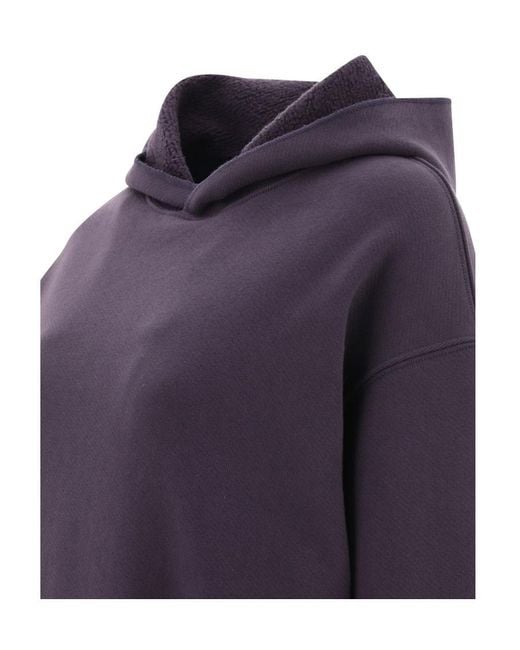 Maison Margiela Blue Long Sleeved Hoodie