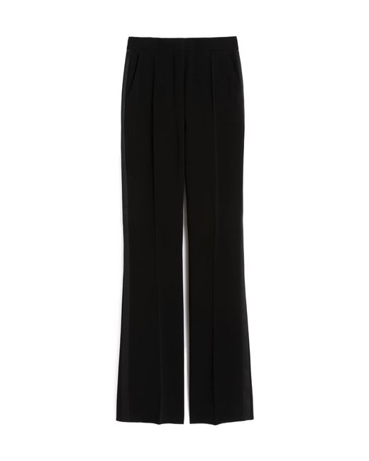 Max Mara Black High-Waisted Casual Pants