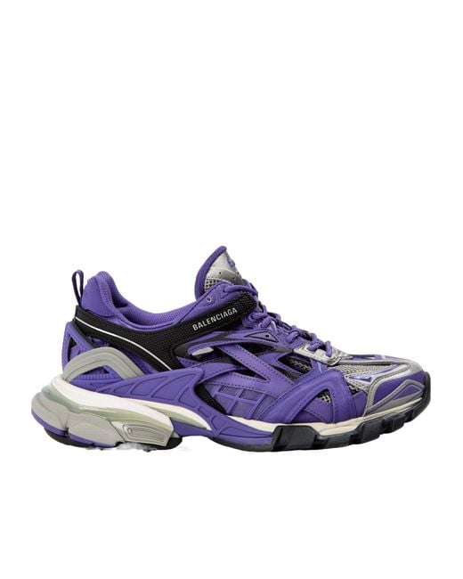 Balenciaga Blue Gradient Trainers for men