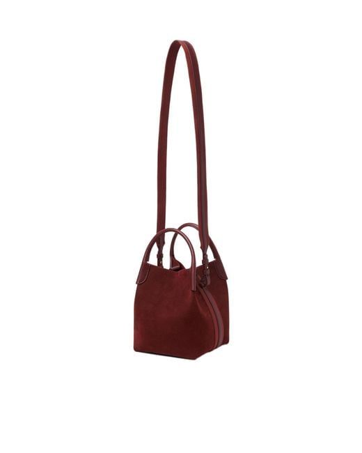 Loro Piana Red Small Bale Bag