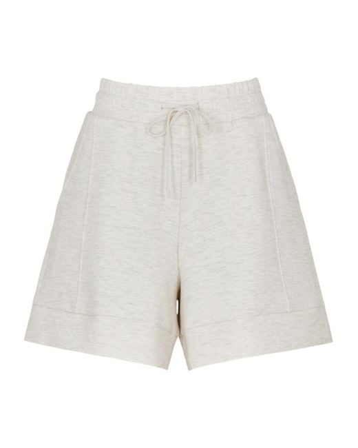 Varley White Alder Stretch-Jersey Shorts