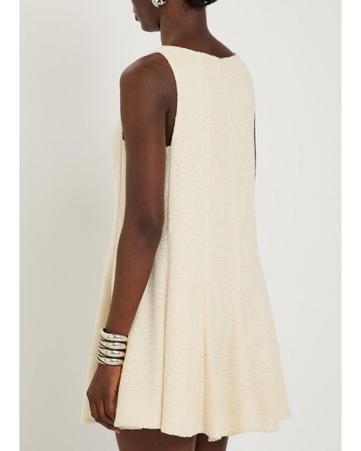 Khaite Natural Wide-Neck Dress