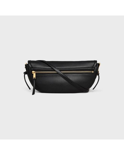 Céline Black Little Halfmoon Soft Triomphe