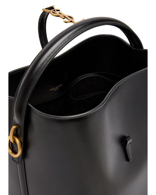 Saint Laurent Black Le 37 Small Leather Bucket Bag