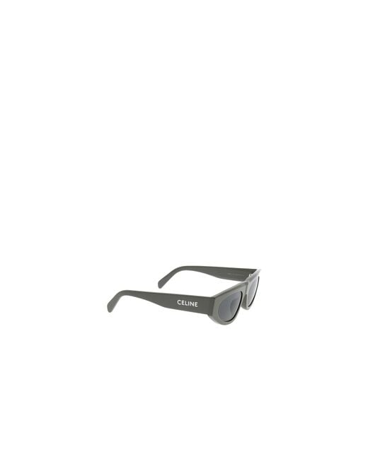 Céline White Full Frame Sunglasses for men