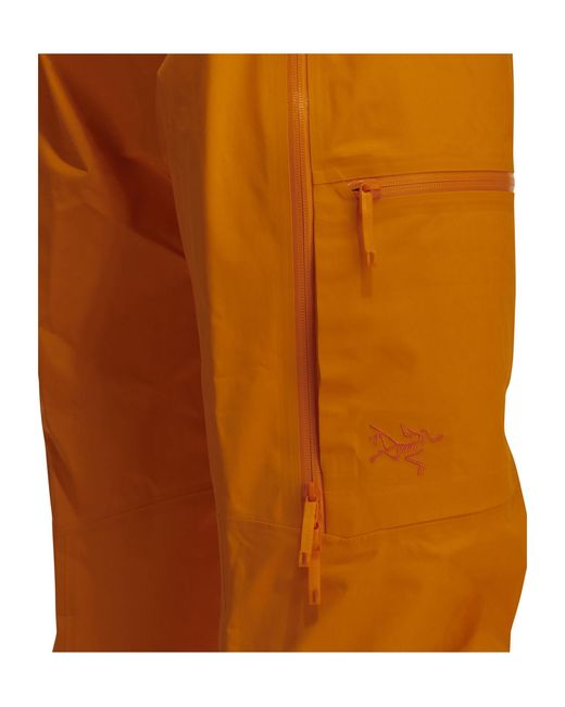 Arc'teryx Orange Sabre Gore-Tex Pants for men