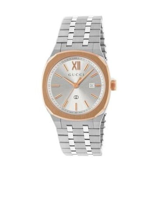 Gucci Metallic 25H Watch, 30Mm