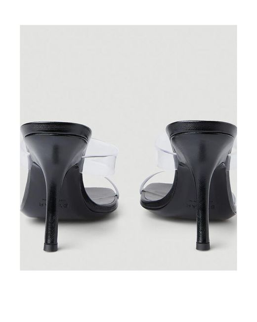 By Far Multicolor Clara Square Toe Heeled Mules