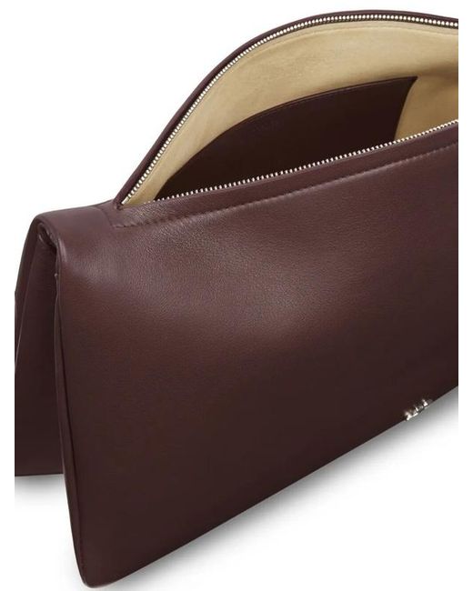Courreges Brown Cuff Shoulder Bag