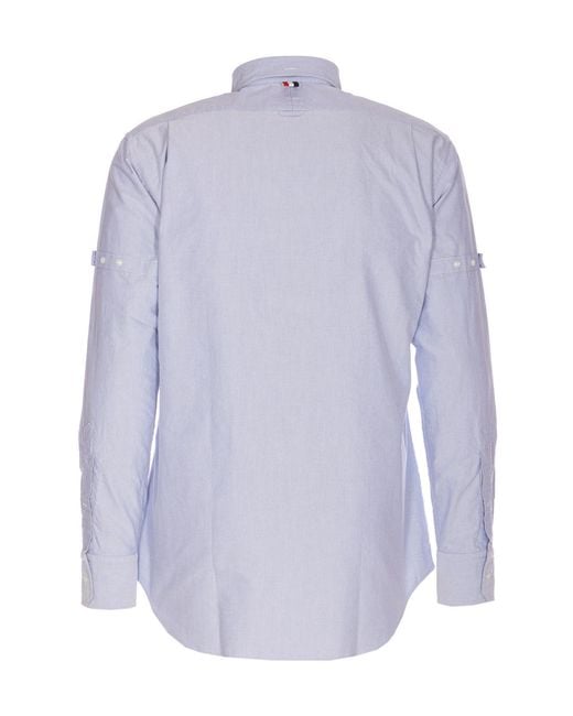 Thom Browne Purple Classic Button-Up Shirt for men