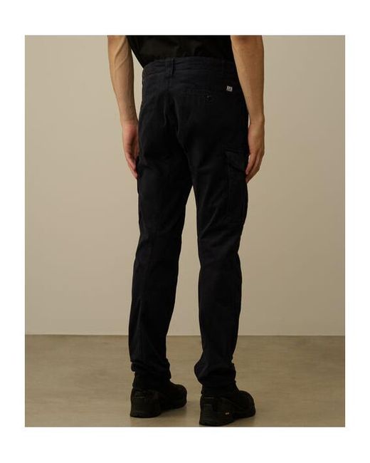 C P Company Black Work Casual Pants for men