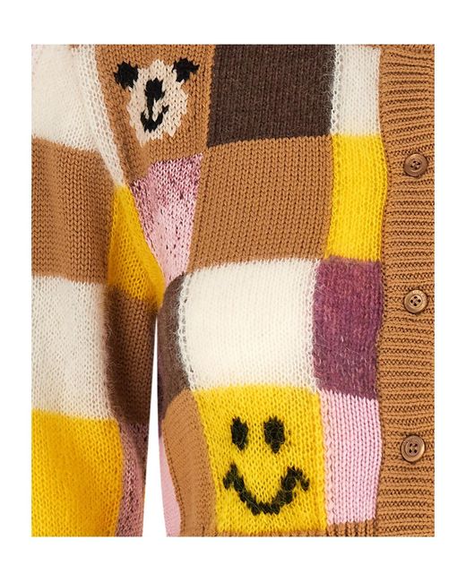 Moschino Orange Long-Sleeved Sweater