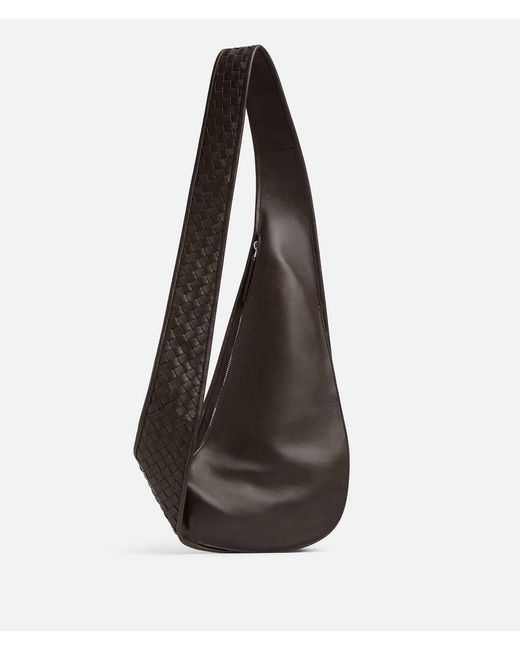 Bottega Veneta White Veneto Sling Bag for men