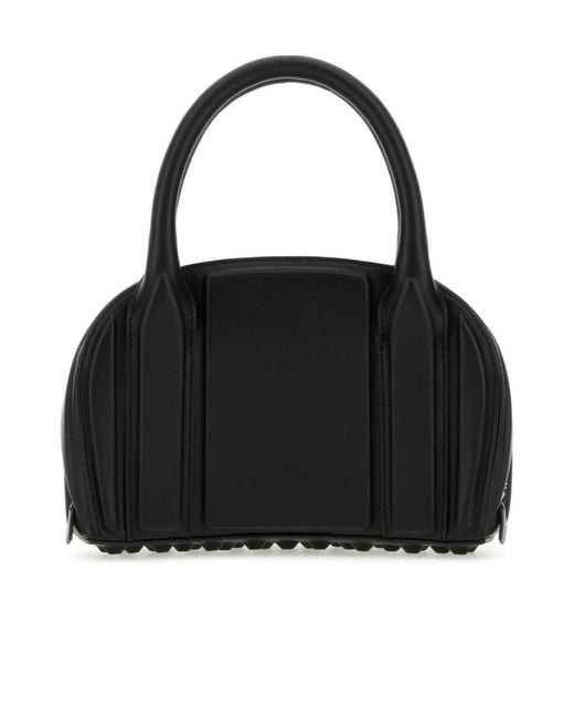 Alexander Wang Black Roc Small Top Handle Bag