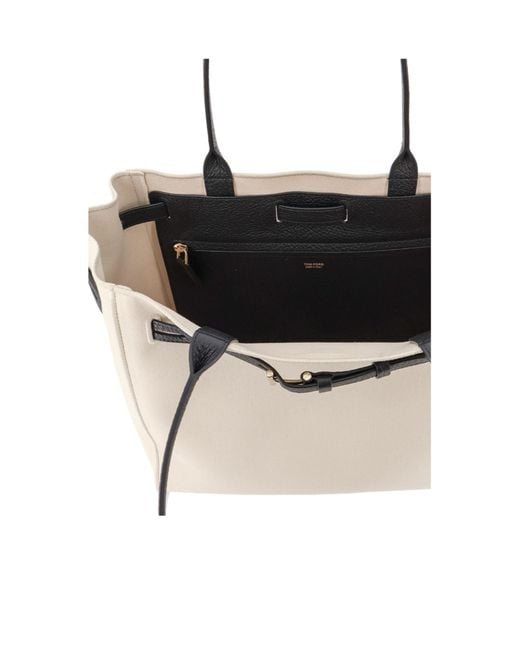 Tom Ford Natural Audrey Medium Tote Bag