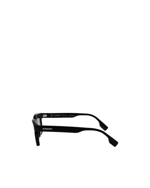 Burberry Black Eyewear Square Frame Sunglasses for men