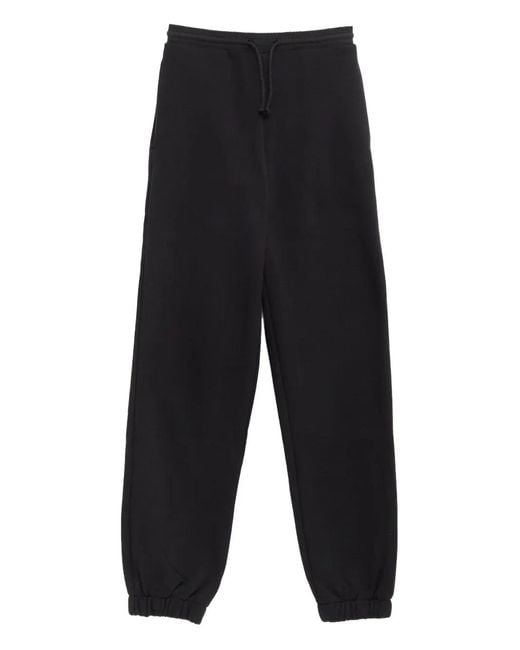 GIMAGUAS Black Kenny Drawstring Cuffed Track Pants for men