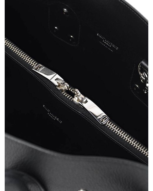 Saint Laurent Black Small Sac De Jour Tote Bag