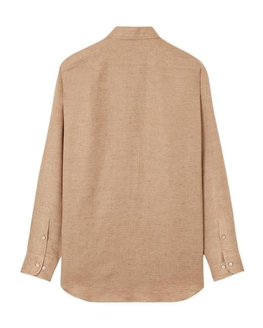 Loro Piana Natural André Buttoned Shirt for men