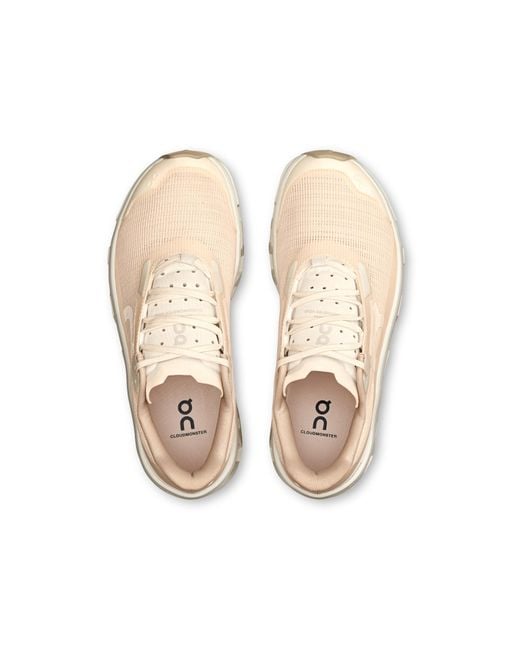 On Shoes Natural Cloudmonster Void Sneakers