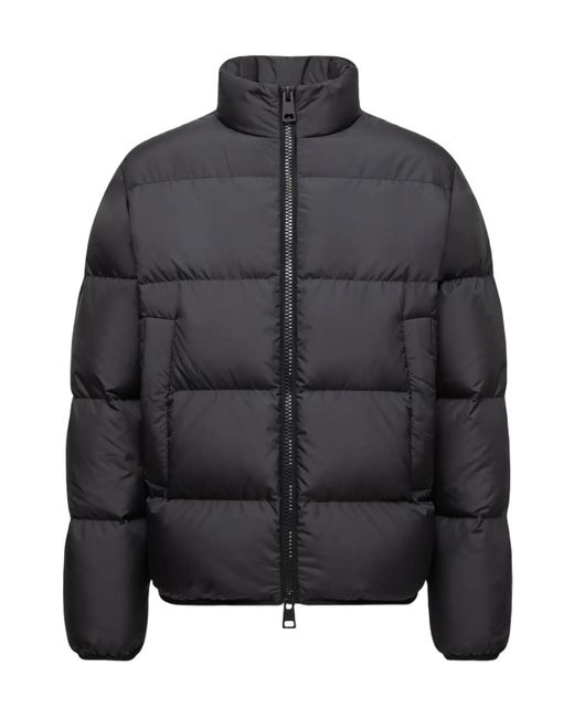 Moncler Black Erterle Zip-Up Puffer Jacket for men