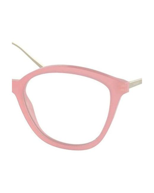 Prada Pink Logo Flat Mirror