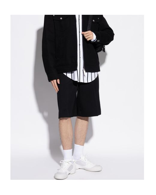 McQueen White Flexion Lace-Up Sneakers for men