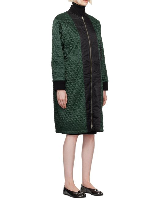 MM6 by Maison Margiela Green Outerwears