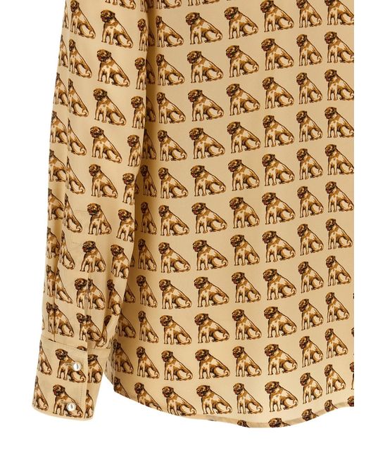 Valentino Natural Long Sleeve Shirt