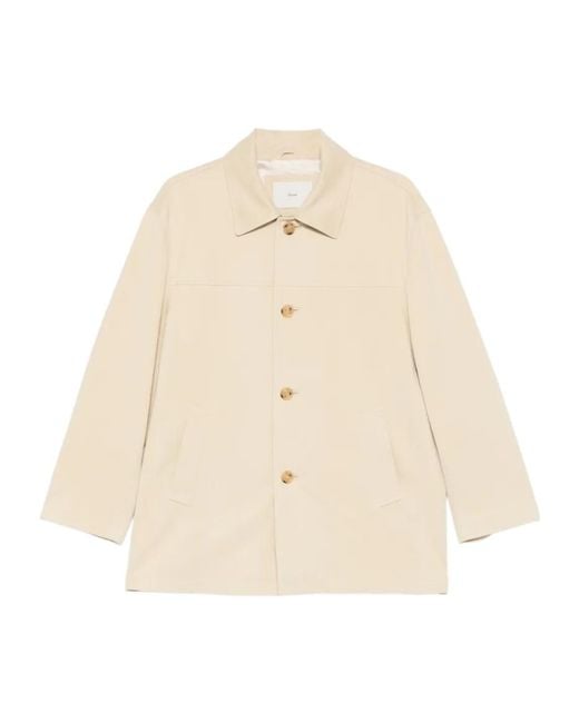 DUNST Natural Long-Sleeved Jacket