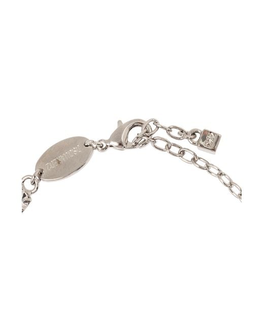 DSquared² Metallic Classic Embellished Bracelet for men