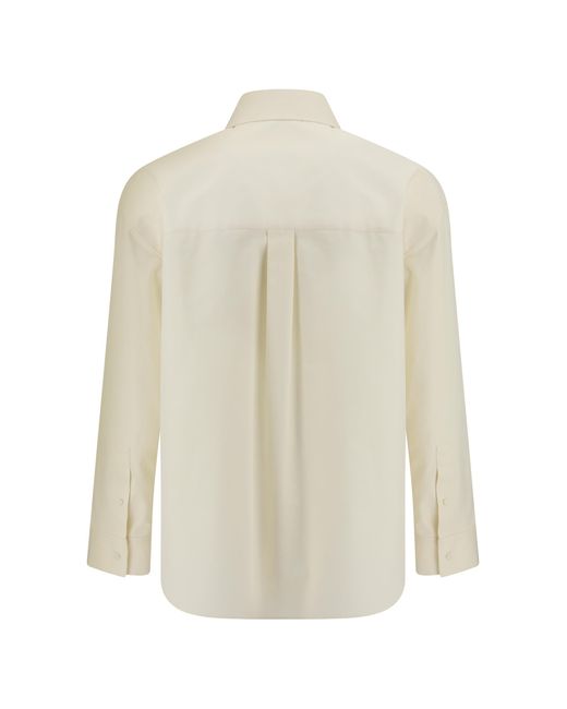 Loewe White Button-Up Regular Fit Shirt for men