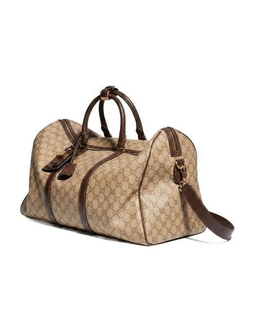 Gucci Metallic Essence Classic Medium Duffle Bag for men