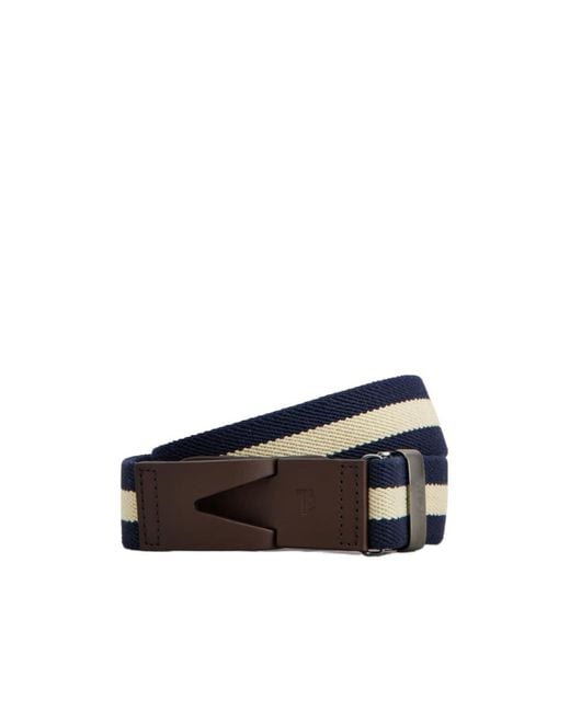 Tod's Multicolor Striped Snap-Buckle Belt for men