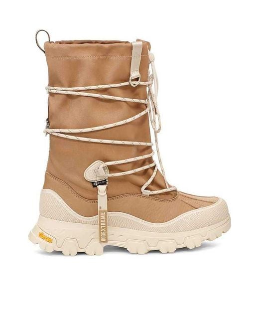 Ugg Natural Metro Peak Lace-Up Boots