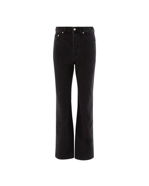 Jacquemus Black Belt-Loop Jeans
