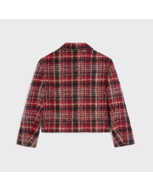 Céline Red Charlotte Jacket