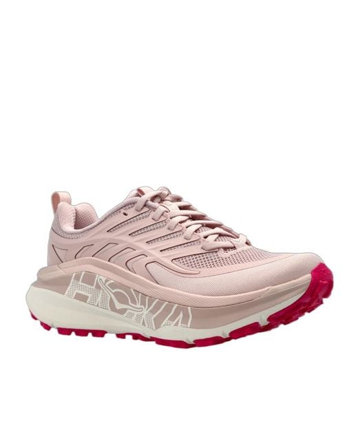 Hoka One One Pink 'Stinson 8' Sports Shoes