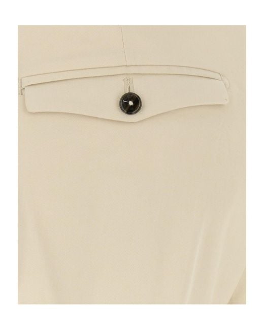 Pt Pantaloni Natural Pt Torino Rebel Pleated Pants for men