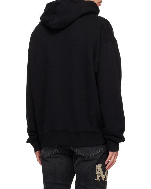 Off-White c/o Virgil Abloh Black Big Bookish Skate Drawstring Hoodie for men