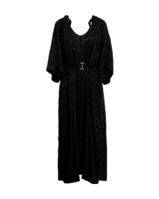 Ganni Black Long Dresses