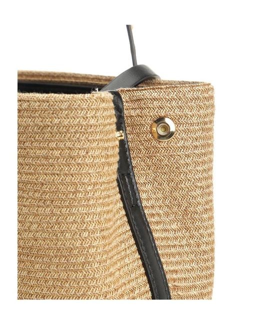 Alaïa Natural Alaïa Mina 25 Top Handle Tote Bag